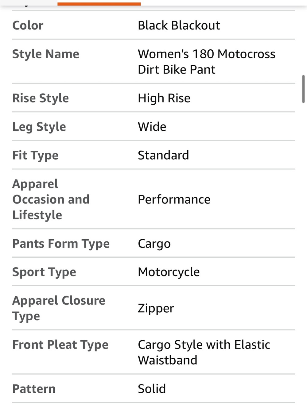 Fox Racing Women's 180 Motocross Dirt Bike Pant - Picture 14 of 16